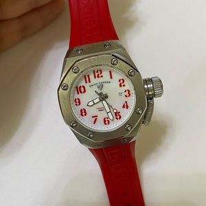 Swiss Legend rubber strap watch
